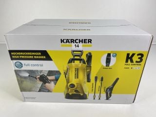 KARCHER K3 HIGH PRESSURE WASHER (SEALED)RRP£150.00