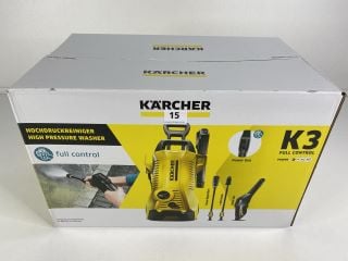 KARCHER K3 HIGH PRESSURE WASHER (SEALED)RRP£150.00