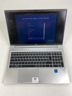 HP PROBOOK 450 G8 NOTEBOOK PC 512GB LAPTOP IN SILVER: MODEL NO HSN-Q27C-5 (UNIT ONLY). INTEL CORE I5-1135G7, 6GB RAM,   [JPTN41578]