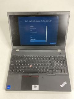 LENOVO THINKPAD P15S GEN 2 512GB LAPTOP IN BLACK. (UNIT ONLY). INTEL CORE I7-1185G7, 16GB RAM,   [JPTN41441]