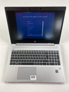 HP PROBOOK 450 G7 512GB LAPTOP IN SILVER. (UNIT  ONLY). INTEL CORE I5-10210, 6GB RAM,   [JPTN41597]