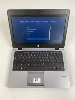 HP ELITEBOOK 820 256GB LAPTOP IN BLACK. (UNIT ONLY (NO BOX, NO CHARGER)). INTEL CORE I5-500U, 8GB RAM,   [JPTN41343]