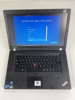 LENOVO THINKPAD EDGE 300GB LAPTOP IN RED. (WITH CHARGER(NO BOX)). INTEL CORE I5 M560 @ 2.67GHZ, 6GB RAM,   [JPTN41577]