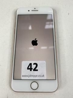 APPLE IPHONE 8 64GB SMARTPHONE IN ROSE GOLD: MODEL NO A1905 (NIT ONLY) (DAMAGE TO BACK OF PHONE)  [JPTN41323]