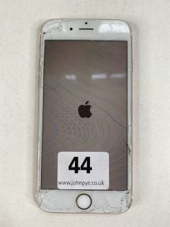 APPLE IPHONE 6S 64GB SMARTPHONE IN ROSE GOLD: MODEL NO A1688 (NIT ONLY) (CRACKS & SCRATCHES TO PHONE SCREEN)  [JPTN41336]