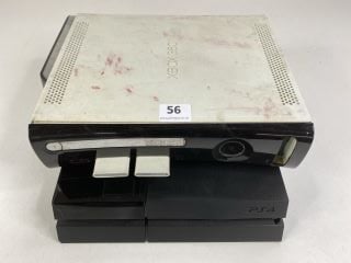 2 X ITEMS TO INCLUDE SONY GAME CONSOLE XBOX 360 (120GB HDD, 2 X 256MB MEMORY UNITS).  [JPTN41536, JPTN41541]