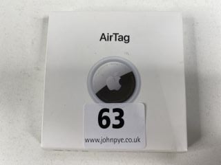 APPLE AIR TAG ( TRACKING DEVICE IN WHITE/SILVER: MODEL NO A2187 (WITH BOX)  [JPTN41531]