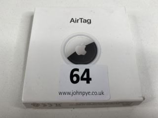 APPLE AIR TAG ( TRACKING DEVICE IN WHITE/SILVER: MODEL NO A2187 (WITH BOX)  [JPTN41535]