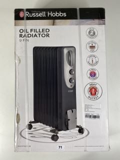 RUSSELL HOBBS OIL FILLED RAIDIATOR 9 FIN (SEALED)