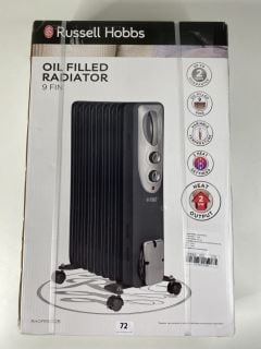 RUSSELL HOBBS OIL FILLED RAIDIATOR 9 FIN (SEALED)