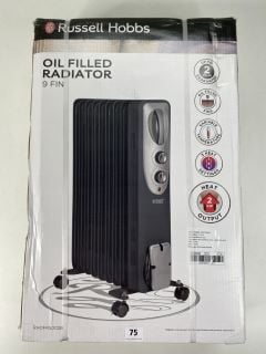 RUSSELL HOBBS OIL FILLED RAIDIATOR 9 FIN (SEALED)