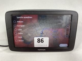 TOMTOM GO BASIC SAT NAV IN BLACK. (UNIT ONLY NO CHARGE CABLE)  [JPTN41563]