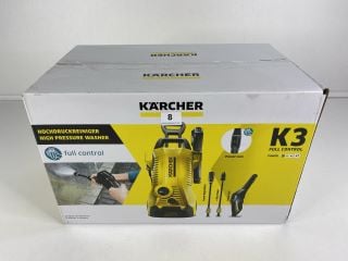 KARCHER K3 HIGH PRESSURE WASHER (SEALED)RRP£150.00