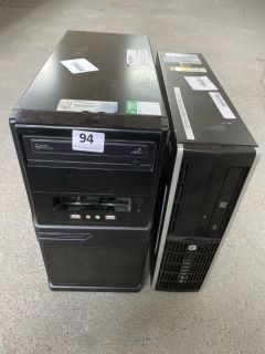 2 X ITEMS TO INCLUDE UNBRANDED PC PC.  [JPTN41538, JPTN41546]