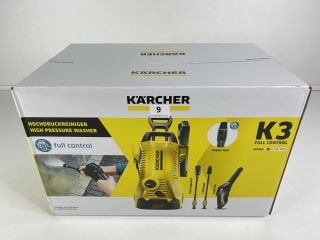 KARCHER K3 HIGH PRESSURE WASHER (SEALED)RRP£150.00