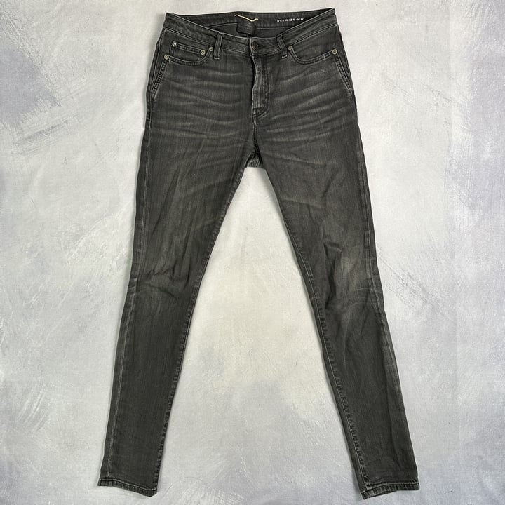 Saint Laurent Black Jeans - Size 28 (MPSZ13524550) (VAT ONLY PAYABLE ON BUYERS PREMIUM)