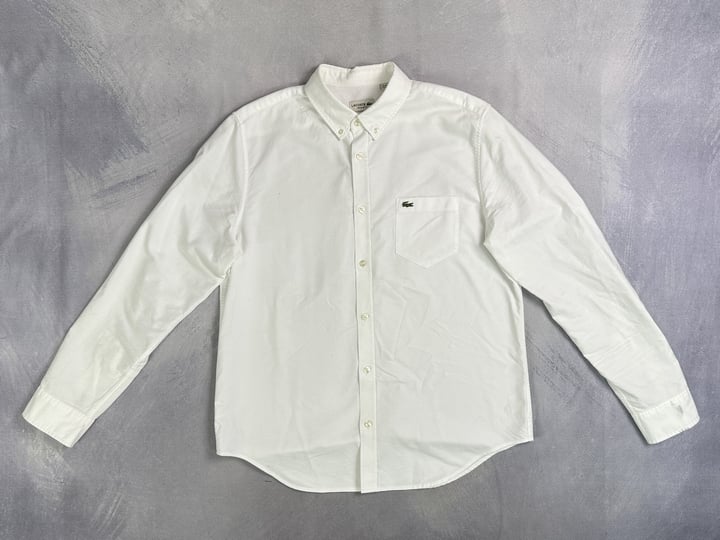 Lacoste Shirt- Size L Regular Fit (VAT ONLY PAYABLE ON BUYERS PREMIUM)