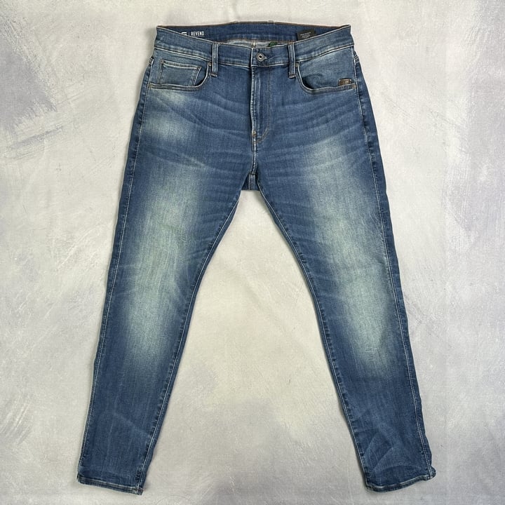 G Star Raw Revend Skinny Jeans - Size 34x30 (VAT ONLY PAYABLE ON BUYERS PREMIUM)