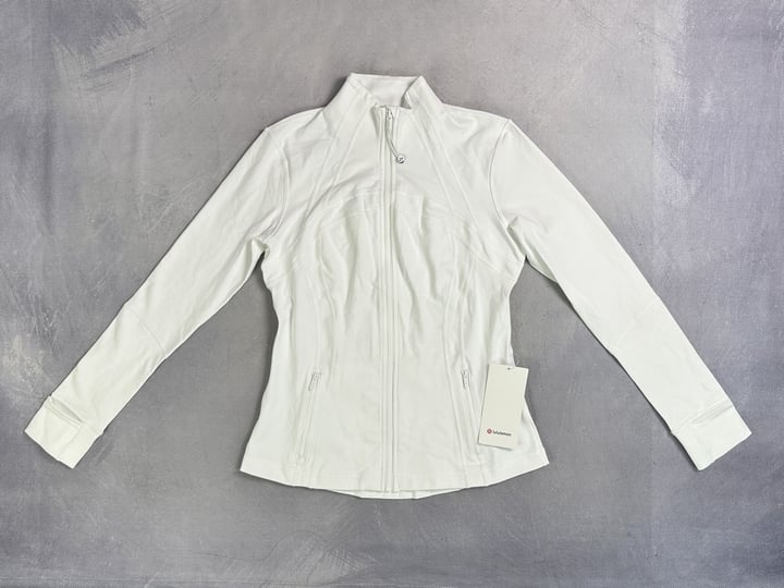 Lululemon Define Jacket With Tags - Size 10 (MPSE53998662) (VAT ONLY PAYABLE ON BUYERS PREMIUM)