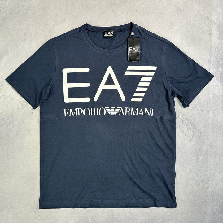 Emporio Armani EA7 T-Shirt With Tags - Size L (MPSE54750858) (VAT ONLY PAYABLE ON BUYERS PREMIUM)