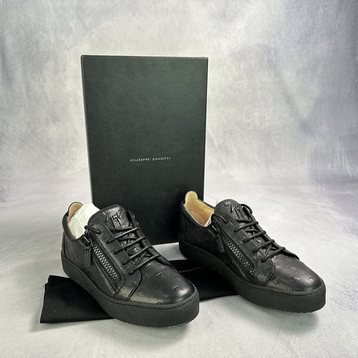 Giuseppe Zanotti Frankie Pyramid Low Sneakers With Box And Dust Bag - Size 42 (VAT ONLY PAYABLE ON BUYERS PREMIUM)