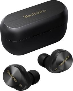 TECHNICS AZ80 WIRELESS EARPHONES (ORIGINAL RRP - £259) IN BLACK NOIR: MODEL NO EAH-AZ80E-K (BOXED WITH MANUAL & CHARGING CABLE) [JPTB4185]. THIS PRODUCT IS FULLY FUNCTIONAL AND IS PART OF OUR PREMIUM