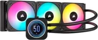 CORSAIR ICUE H150I ELITE LCD XT 360MM CPU FAN (ORIGINAL RRP - £220): MODEL NO CW-9060075-WW (BOXED WITH MANUFACTURE ACCESSORIES) [JPTB4221]. THIS PRODUCT IS FULLY FUNCTIONAL AND IS PART OF OUR PREMIU