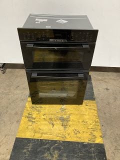 1 X BOSCH BLACK OVEN MODEL: BCH-MBS533BB0B