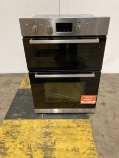 1 X INDESIT BLACK AND SILVER OVEN MODEL: IND-IDD6340IX