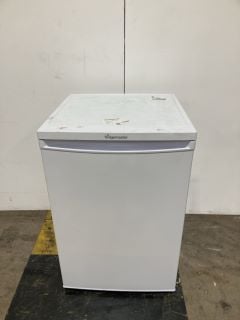 1 X FRIDGEMASTER WHITE MINI FRIDGE MODEL: FRIM-MUL55137MF