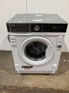 1 X AEG WHITE WASHING MACHINE MODEL: AEG-LF7E7431BI