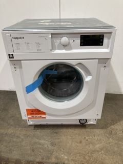 1 X HOT POINT WHITE WASHING MACHINE MODEL: HOT-BIWMHG71483UKN