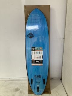 SOFTECH 5'11FT BLUE ERIC GIESELMAN FLASH SOFT SURFBOARD RRP £350