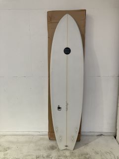 MALUKU WHITE SPUD SOFT 5'9FT SURFBOARD RRP £560