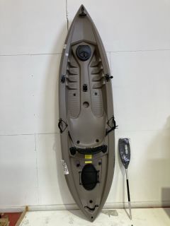 10FT GREY FISHING CANOES WITH PADDLE RRP £460