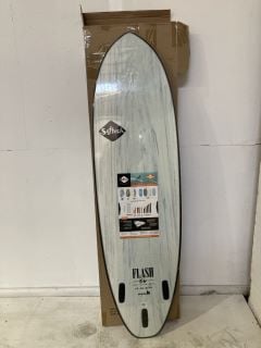 SOFTECH 5'11FT GREY ERIC GIESELMAN FLASH SOFT SURFBOARD RRP £335