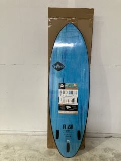 SOFTECH FLASH ERIC GEISELMAN AQUA MARBLE 5FT SURFBOARD RRP £315