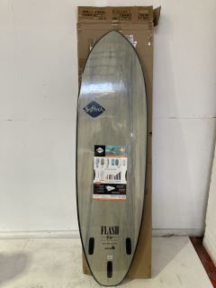 SOFTECH DARK GREY ERIC GEISELMAN FLASH SOFT SURFBOARD RRP £335