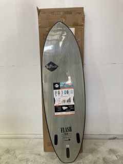 SOFTECH FLASH ERIC GEISELMAN GREY MARBLE 6FT SURFBOARD RRP £300