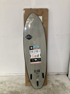 SOFTECH FLASH ERIC GEISELMAN GREY MARBLE 6FT SURFBOARD RRP £300