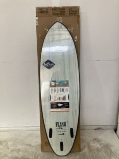 SOFTECH FLASH ERIC GEISELMAN MINT MARBLE 6FT SURFBOARD RRP £339