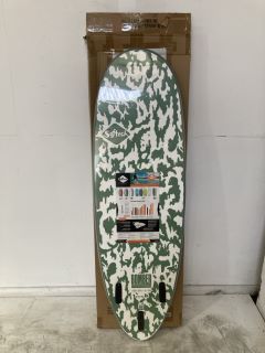 SOFTECH BOMBER GREEN/WHITE 5'10FT RRP £320