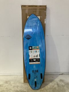 SOFTECH FLASH ERIC GEISELMAN AQUA MARBLE 6FT SURFBOARD RRP £350