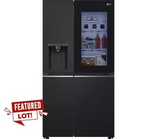 LG INSTAVIEW 635L BLACK FRIDGE FREEZER RRP £1799