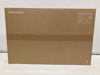 SAMSUNG ESSENTIAL MONITOR S33A 24" FULL HD WINDOWS 10 RRP £113