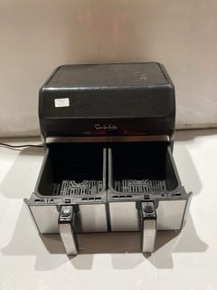 QTY OF ITEMS ASSORTED SUS LA TABLE AIR FRYER & GOURMIA AIR FRYER