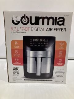 GOURMLA 6.7L DIGITAL AIR FRYER BLACK/SILVER RRP £78