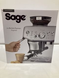 SAGE THE BARISTA EXPRESS IMPRESS ESPRESSO MACHINE BLACK RRP £729