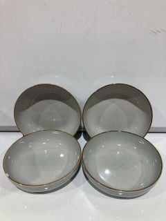 OVER & BACK 16 PEICE DINNERWARE SET