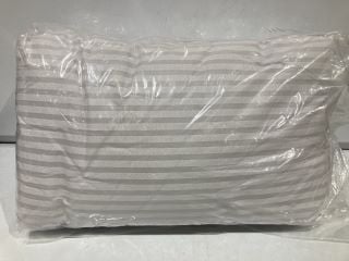 2 X 2 PACK BHS HOTEL QUALITY DELUXE BOUNCE BACK HOLLOWFIBRE PILLOWS WHITE/GREY